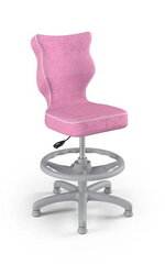 Детский стул Petit Grey Visto 08 размер 4 с подножкой цена и информация | Офисные кресла | pigu.lt