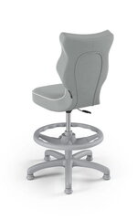 Darbo kėdė Petit Grey Jasmine 03, pilka kaina ir informacija | Biuro kėdės | pigu.lt