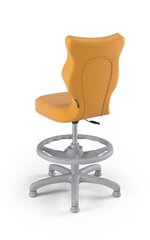 Biuro kėdė Petit Grey Velvet 35, geltona kaina ir informacija | Biuro kėdės | pigu.lt