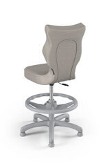 Детское кресло Petit Grey Monolith 03 размер 3 с подножкой цена и информация | Офисные кресла | pigu.lt