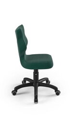 Darbo kėdė Petit Black Velvet 05, žalia kaina ir informacija | Biuro kėdės | pigu.lt