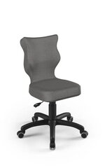Biuro kėdė Petit Black Monolith 33, pilka kaina ir informacija | Biuro kėdės | pigu.lt