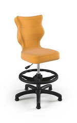 Детское кресло Petit Black Velvet 35 размер 4 с подножкой цена и информация | Офисные кресла | pigu.lt