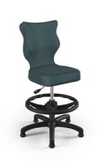 Drabo kėdė Petit Black Monolith 06, mėlyna kaina ir informacija | Biuro kėdės | pigu.lt