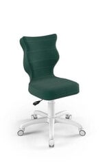 Biuro kėdė Petit White Velvet 05, žalia kaina ir informacija | Biuro kėdės | pigu.lt