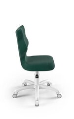 Biuro kėdė Petit White Velvet 05, žalia kaina ir informacija | Biuro kėdės | pigu.lt
