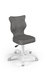 Biuro kėdė Petit White Monolith 33, pilka kaina ir informacija | Biuro kėdės | pigu.lt