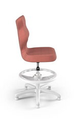 Детский стул Petit White Monolith 08 размер 4 с подножкой цена и информация | Офисные кресла | pigu.lt