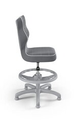 Drabo kėdė Petit Grey Jasmine 33, pilka kaina ir informacija | Biuro kėdės | pigu.lt