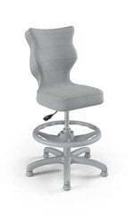 Biuro kėdė Petit Grey Velvet 03, pilka kaina ir informacija | Biuro kėdės | pigu.lt