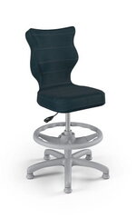 Детское кресло Petit Grey Monolith 24 размер 4 с подножкой цена и информация | Офисные кресла | pigu.lt