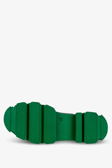 Женские черные сапоги на резиновой подошве с зеленой подошвой Casu G22WX4-B 101052-F цена и информация | Женские сапоги | pigu.lt