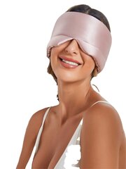 Miego kaukė moterims A&A Sleep Master Light Pink, rožinė цена и информация | Женские пижамы, ночнушки | pigu.lt