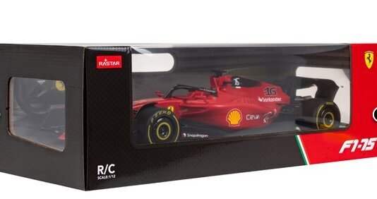 Nuotoliniu būdu valdomas automobilis Ferrari F1 Rastar, raudonas kaina ir informacija | Žaislai berniukams | pigu.lt