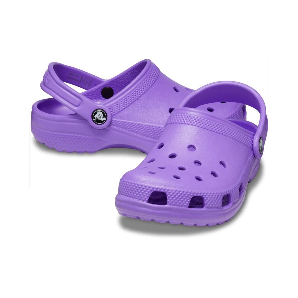 Šlepetės vaikams Crocs™ Classic 305709, violetinės цена и информация | Šlepetės, kambario avalynė vaikams | pigu.lt