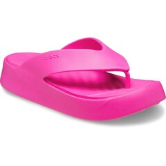 Šlepetės moterims Crocs™ Getaway Platform Flip 319286, rožinės kaina ir informacija | Šlepetės moterims | pigu.lt