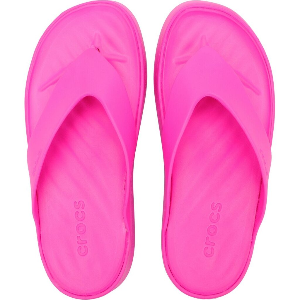 Šlepetės moterims Crocs™ Getaway Platform Flip 319286, rožinės kaina ir informacija | Šlepetės moterims | pigu.lt