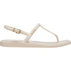 Basutės moterims Crocs™ Miami Thong 308165, baltos kaina ir informacija | Basutės moterims | pigu.lt