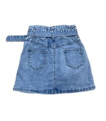 Джинсовая юбка для девочек, 361564 01, голубая цена и информация | Юбки для девочек | pigu.lt