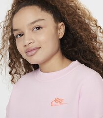  Толстовка для девочек Nike FD2923*663, розовая цена и информация | Свитеры, жилетки, пиджаки для девочек | pigu.lt