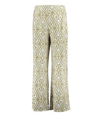 Женские брюки Zabaione, GIANNA PD*01, зелёные цена и информация | Брюки | pigu.lt