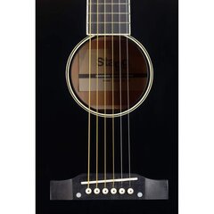 Акустическая гитара Stagg SA35 DS BK цена и информация | Гитары | pigu.lt