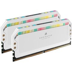 Corsair Dominator Platinum RGB (CMT64GX5M2B5200C40W) kaina ir informacija | Operatyvioji atmintis (RAM) | pigu.lt