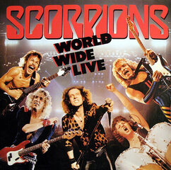 Vinilinė plokštelė Scorpions World Wide Live цена и информация | Виниловые пластинки, CD, DVD | pigu.lt