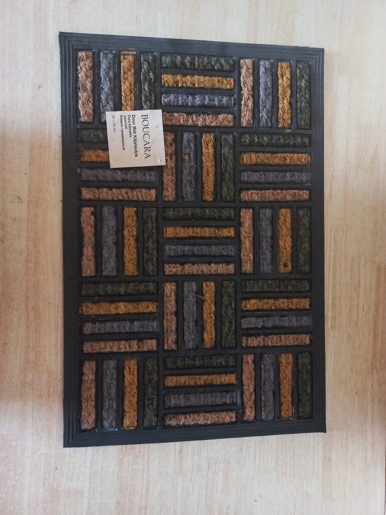 Durų kilimėlis Boucara 40x60 cm kaina ir informacija | Durų kilimėliai | pigu.lt