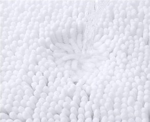 Vonios kilimėlis Yimobra 81×51 cm, baltas kaina ir informacija | Vonios kambario aksesuarai | pigu.lt