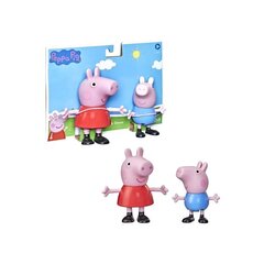 Hasbro Peppa Pig Фигурки Пеппы и Джорджа 12,5 см цена и информация | Игрушки для мальчиков | pigu.lt