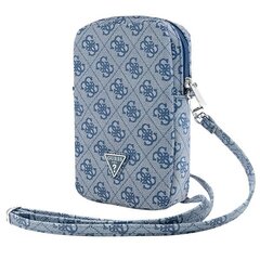 Guess Torebka GUWBZP4GFTSB niebieski|blue Zip 4G Triangle kaina ir informacija | Moteriškos rankinės | pigu.lt