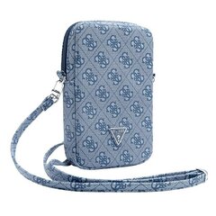 Guess Torebka GUWBZP4GFTSB niebieski|blue Zip 4G Triangle GUWBZP4GFTSB цена и информация | Женская сумка Bugatti | pigu.lt