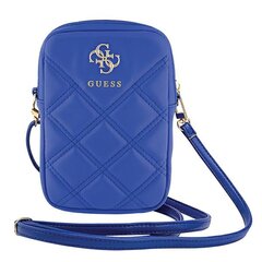 Guess Torebka GUWBZPSQSSGB niebieski|blue Zip Quilted 4G kaina ir informacija | Moteriškos rankinės | pigu.lt