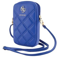 Guess Torebka GUWBZPSQSSGB niebieski|blue Zip Quilted 4G GUWBZPSQSSGB цена и информация | Женская сумка Bugatti | pigu.lt