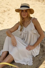 Suknelė moterims Makadamia, smėlio spalvos kaina ir informacija | Suknelės | pigu.lt