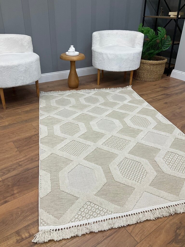 Kilimas Tasarım Geometrik 80x100 cm kaina ir informacija | Kilimai | pigu.lt