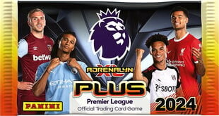 Futbolo kortelių rinkinys Premier League Plus 2024, 6 vnt. kaina ir informacija | Kolekcinės kortelės | pigu.lt