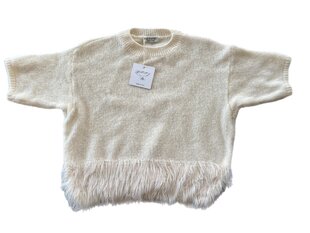 Megztinis moterims, smėlio spalvos kaina ir informacija | Megztiniai moterims | pigu.lt