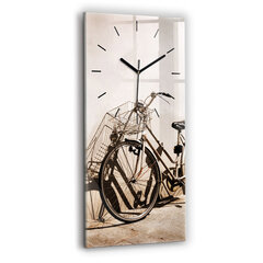 Sieninis laikrodis Itališkas dviratis kaina ir informacija | Laikrodžiai | pigu.lt