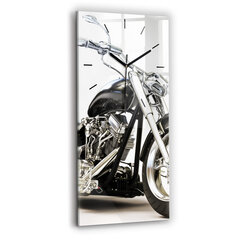 Sieninis laikrodis Juodasis motociklas kaina ir informacija | Laikrodžiai | pigu.lt