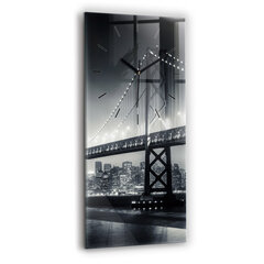 Sieninis laikrodis San Francisko naktinis tiltas kaina ir informacija | Laikrodžiai | pigu.lt