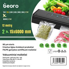 Beoro 2x 15x600 kaina ir informacija | Vakuumatoriai | pigu.lt