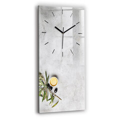 Sieninis laikrodis Minimalistinės alyvuogės цена и информация | Часы | pigu.lt