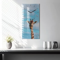 Sieninis laikrodis Giraffino galva prieš dangų kaina ir informacija | Laikrodžiai | pigu.lt