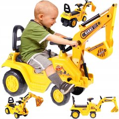 Paspiriama mašinėlė Fluxar Giant tractor, geltona kaina ir informacija | Žaislai kūdikiams | pigu.lt