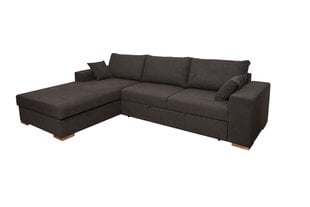 Sofa-lova Baltimore su patalynės dėže Sistra, pilka kaina ir informacija | Sofos | pigu.lt