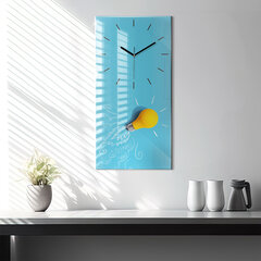 Sieninis laikrodis Lemputės brėžinys цена и информация | Часы | pigu.lt