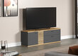 TV stovas Trendteam Norris, 157x42x55 cm, pilkas/rudas цена и информация | TV staliukai | pigu.lt