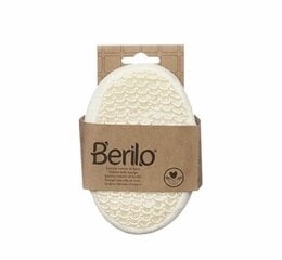 Натуральная плетеная губка для ухода за телом Berilo цена и информация | Масла, гели для душа | pigu.lt